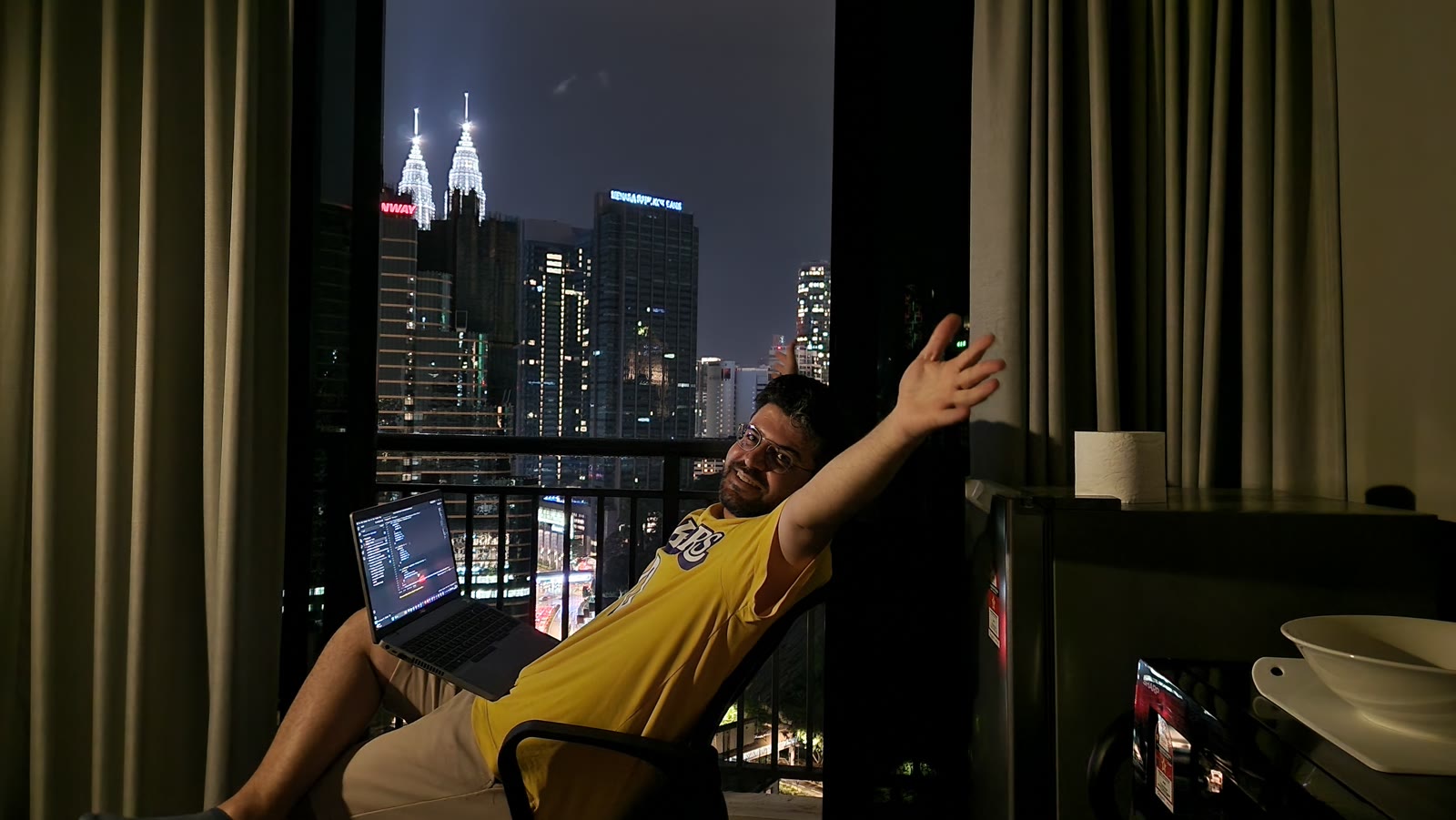 Kuala Lumpur manzarası