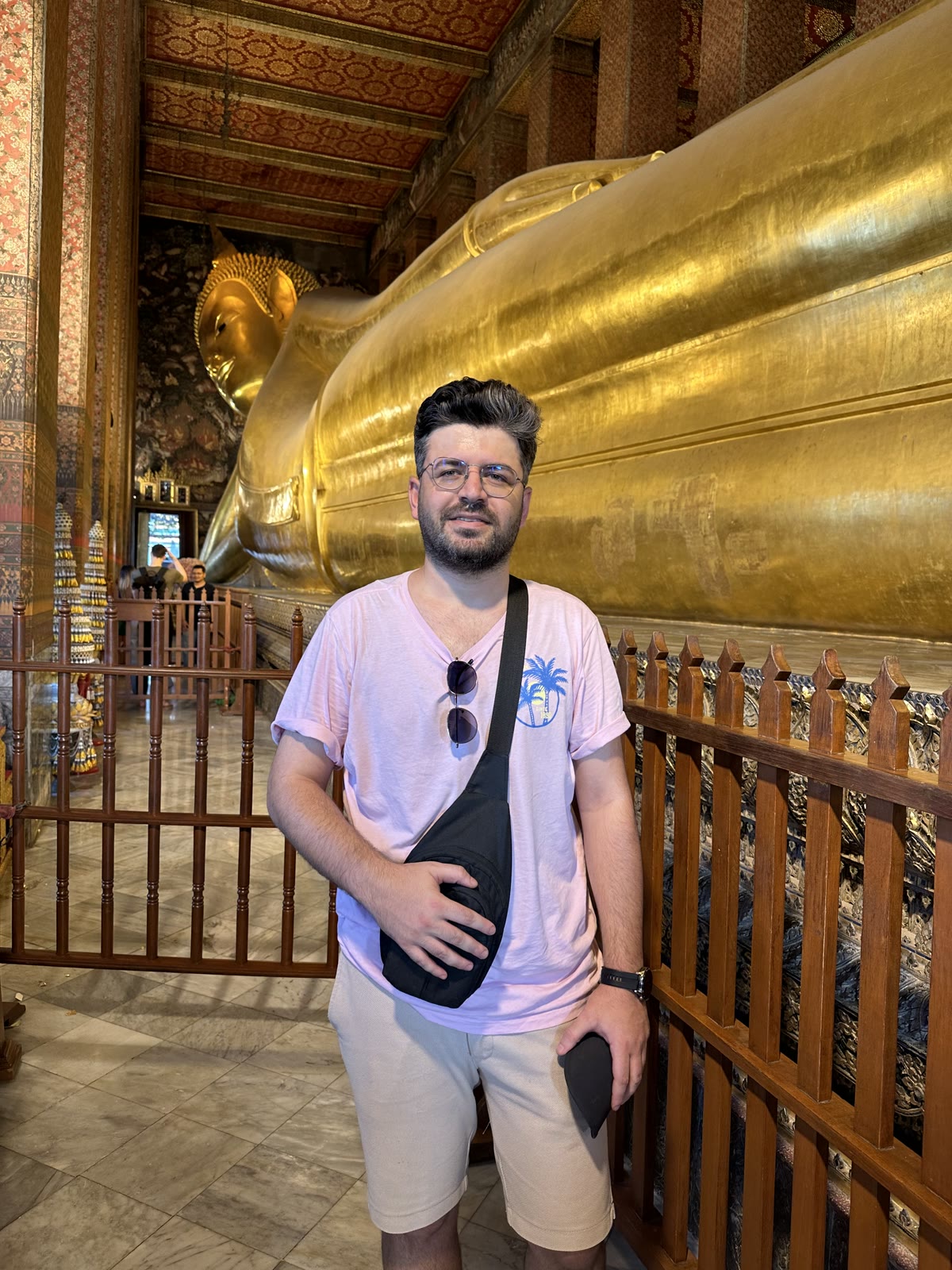 Wat Pho avlusundaki stupalar